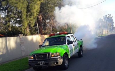 AVANZAN LOS OPERATIVOS DE FUMIGACIÓN EN ESTEBAN ECHEVERRÍA