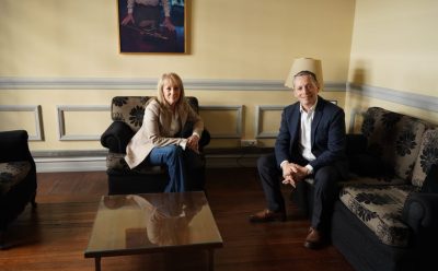 FERNANDO GRAY SE REUNIÓ CON CAROLINA COSSE, CANDIDATA A VICEPRESIDENTA DE URUGUAY