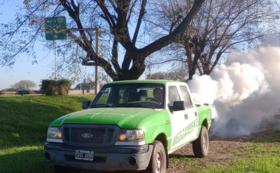 AVANZAN LOS OPERATIVOS DE FUMIGACIÓN EN ESTEBAN ECHEVERRÍA
