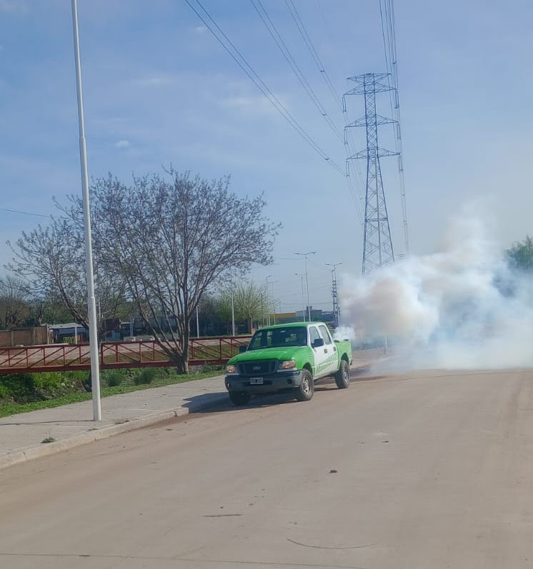 NUEVAS TAREAS DE FUMIGACIÓN EN EL DISTRITO