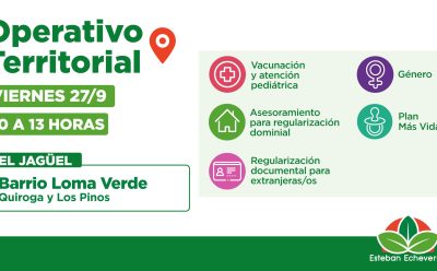 OPERATIVO TERRITORIAL EN EL JAGÜEL