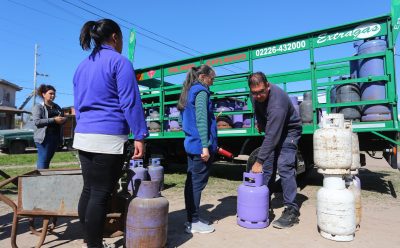 RECARGA DE GARRAFAS A VALOR SOCIAL EN MONTE GRANDE SUR