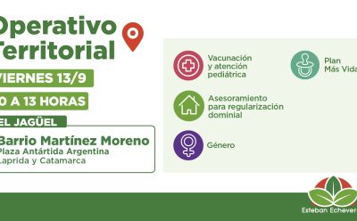NUEVO OPERATIVO TERRITORIAL EN EL JAGÜEL 