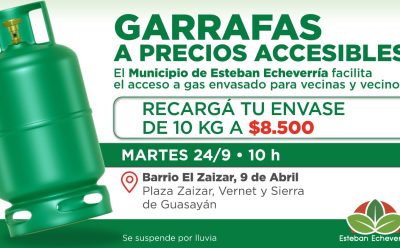 AVANZAN LOS OPERATIVOS DE RECARGA DE GARRAFAS A PRECIOS ACCESIBLES