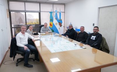 FERNANDO GRAY RECIBIÓ AL MINISTRO DE TRABAJO DE LA PROVINCIA DE BUENOS AIRES, WALTER CORREA