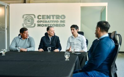 FERNANDO GRAY SE REUNIÓ CON AUTORIDADES DEL MINISTERIO DE SEGURIDAD BONAERENSE PARA FORTALECER LA PREVENCIÓN DEL DELITO EN ESTEBAN ECHEVERRÍA