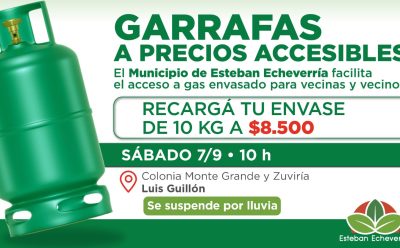 OPERATIVO DE RECARGA DE GARRAFAS A PRECIOS ACCESIBLES EN LUIS GUILLÓN