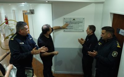 FERNANDO GRAY Y EL MINISTRO DE SEGURIDAD BONAERENSE INAUGURARON UNA NUEVA SEDE DE DELITOS FEDERALES
