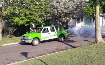 AVANZAN LOS TRABAJOS DE FUMIGACIÓN EN ESTEBAN ECHEVERRÍA