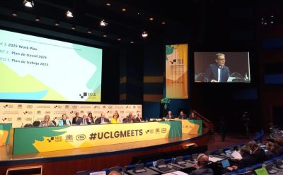 FERNANDO GRAY PARTICIPÓ DEL CONSEJO MUNDIAL DE CIUDADES Y GOBIERNOS LOCALES UNIDOS