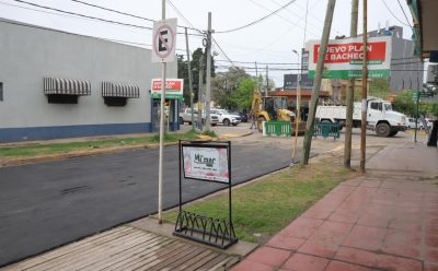 FINALIZARON LOS TRABAJOS DE BACHEO SOBRE LA CALLE PEDRO AROCENA EN CANNING