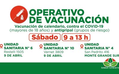 NUEVA JORNADA DE VACUNACIÓN EN EL DISTRITO