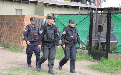 NUEVO OPERATIVO DE SEGURIDAD DE LA FBA EN MONTE GRANDE SUR
