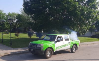 NUEVOS TRABAJOS DE FUMIGACIÓN EN LOS BARRIOS DEL DISTRITO