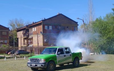 NUEVOS TRABAJOS DE FUMIGACIÓN EN LOS BARRIOS DEL DISTRITO