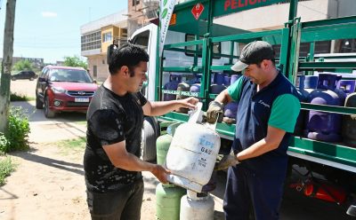 RECARGA DE GARRAFAS A VALOR SOCIAL EN 9 DE ABRIL