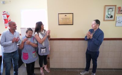 MONTE GRANDE: FERNANDO GRAY RECORRIÓ EL JARDÍN DE INFANTES N° 925