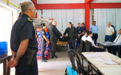 FERNANDO GRAY SUPERVISÓ LA PRIMERA JORNADA DE EVALUACIÓN PARA ASPIRANTES A FORMAR PARTE DE LA POLICÍA BONAERENSE EN 2025