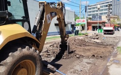EL MUNICIPIO AVANZA CON LAS TAREAS DE BACHEO EN CANNING