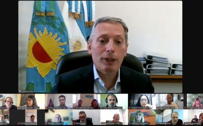 FERNANDO GRAY MANTUVO UN ENCUENTRO CON AUTORIDADES DE CAF Y GOBIERNOS LOCALES DE LATINOAMÉRICA