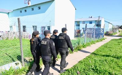 MONTE GRANDE SUR: AGENTES DE LA FBA DESPLEGARON UN NUEVO OPERATIVO DE SEGURIDAD Y PREVENCIÓN DEL DELITO
