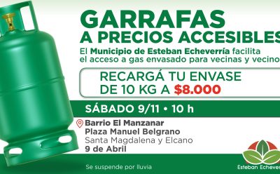 EL MUNICIPIO AVANZA CON LOS OPERATIVOS DE RECARGA DE GARRAFAS A VALOR SOCIAL