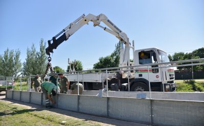 EL MUNICIPIO DE ESTEBAN ECHEVERRÍA AVANZA EN LA CONSTRUCCIÓN DE PUENTES PEATONALES