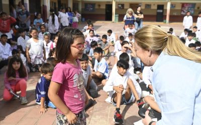 EL MUNICIPIO ENTREGÓ ANTEOJOS A ESTUDIANTES DE TRES ESCUELAS DEL DISTRITO