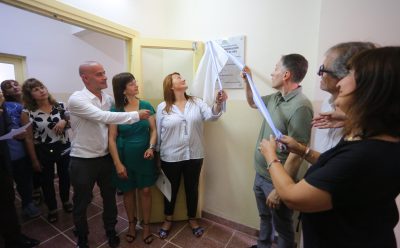 FERNANDO GRAY INAUGURÓ EL CENTRO DE FORMACIÓN PROFESIONAL N° 405