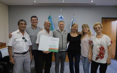 FERNANDO GRAY SE REUNIÓ CON REPRESENTANTES DEL CENTRO DE JUBILADOS Y PENSIONADOS ALTOS DE MONTE GRANDE