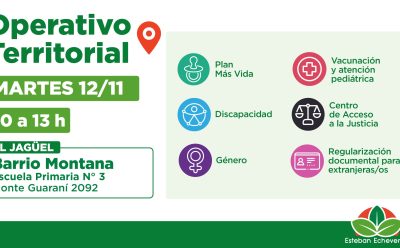 EL MUNICIPIO REALIZARÁ UN NUEVO OPERATIVO TERRITORIAL EN EL JAGÜEL
