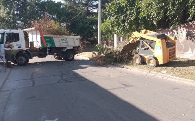 OPERATIVOS DE LIMPIEZA EN LAS CALLES DEL DISTRITO