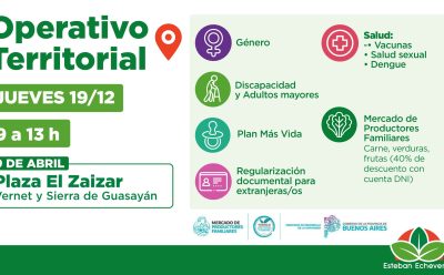 EL MUNICIPIO REALIZARÁ UN NUEVO OPERATIVO TERRITORIAL EN 9 DE ABRIL