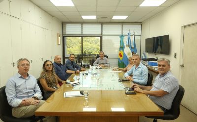 FERNANDO GRAY SE REUNIÓ CON REPRESENTANTES DEL COLEGIO DE MARTILLEROS