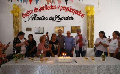 FERNANDO GRAY ASISTIÓ AL FESTEJO POR EL 20° ANIVERSARIO DEL CENTRO DE JUBILADOS Y PENSIONADOS ABUELOS DE LOURDES