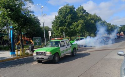 NUEVOS OPERATIVOS DE FUMIGACIÓN EN EL DISTRITO
