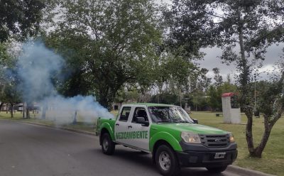 EL MUNICIPIO AVANZA EN LAS TAREAS DE FUMIGACIÓNEN BARRIOS DEL DISTRITO 