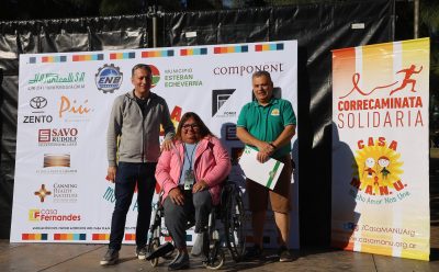 FERNANDO GRAY PARTICIPÓ DEL ACTO INICIAL DE LA 12ª CORRECAMINATA SOLIDARIA DE CASA M.A.N.U.