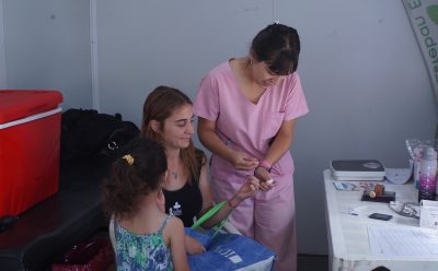 EL MUNICIPIO REALIZÓ UN NUEVO OPERATIVO DE VACUNACIÓN EN EL JAGÜEL