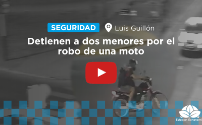 GRACIAS AL ALERTA DEL CENTRO OPERATIVO DE MONITOREO, LA POLICÍA DETUVO A DOS PERSONAS EN LUIS GUILLÓN POR EL ROBO DE UNA MOTO 
