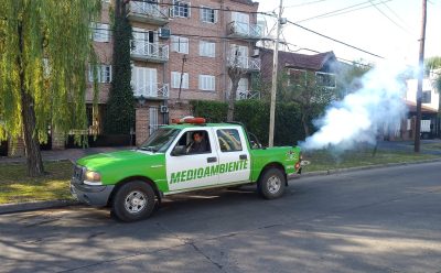 SIGUEN LOS OPERATIVOS DE FUMIGACIÓN EN BARRIOS DEL DISTRITO