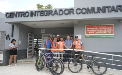 EL JAGÜEL: FERNANDO GRAY RECORRIÓ LAS OBRAS EN LA UNIDAD SANITARIA N° 24