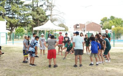 COMENZÓ LA COLONIA DE VERANO EN ESTEBAN ECHEVERRÍA