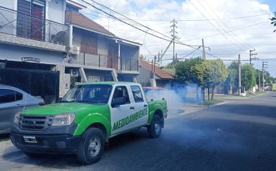 OPERATIVOS DE FUMIGACIÓN EN ESTEBAN ECHEVERRÍA