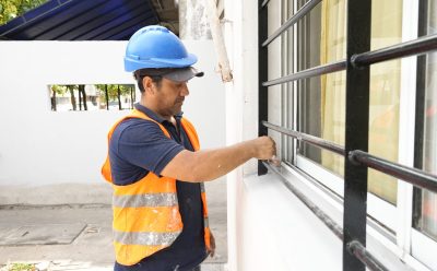 9 DE ABRIL: CONTINÚAN LAS OBRAS EN LAS UNIDADES SANITARIAS DEL DISTRITO