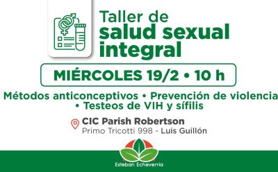 TALLER DE SALUD SEXUAL INTEGRAL EN LUIS GUILLÓN