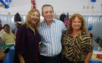 FERNANDO GRAY ACOMPAÑÓ EL FESTEJO POR EL 42° ANIVERSARIO DEL CENTRO DE JUBILADOS Y PENSIONADOS DE LUIS GUILLÓN