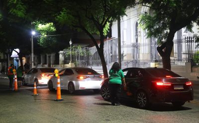 MONTE GRANDE: OPERATIVO DE SEGURIDAD EN LA PLAZA MITRE