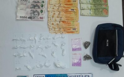 EL JAGÜEL: CUATRO PERSONAS DETENIDAS POR TENENCIA Y VENTA DE ESTUPEFACIENTES
