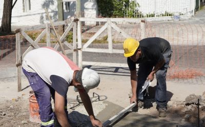 MONTE GRANDE: NUEVAS RAMPAS PARA MEJORAR LA CIRCULACIÓN PEATONAL